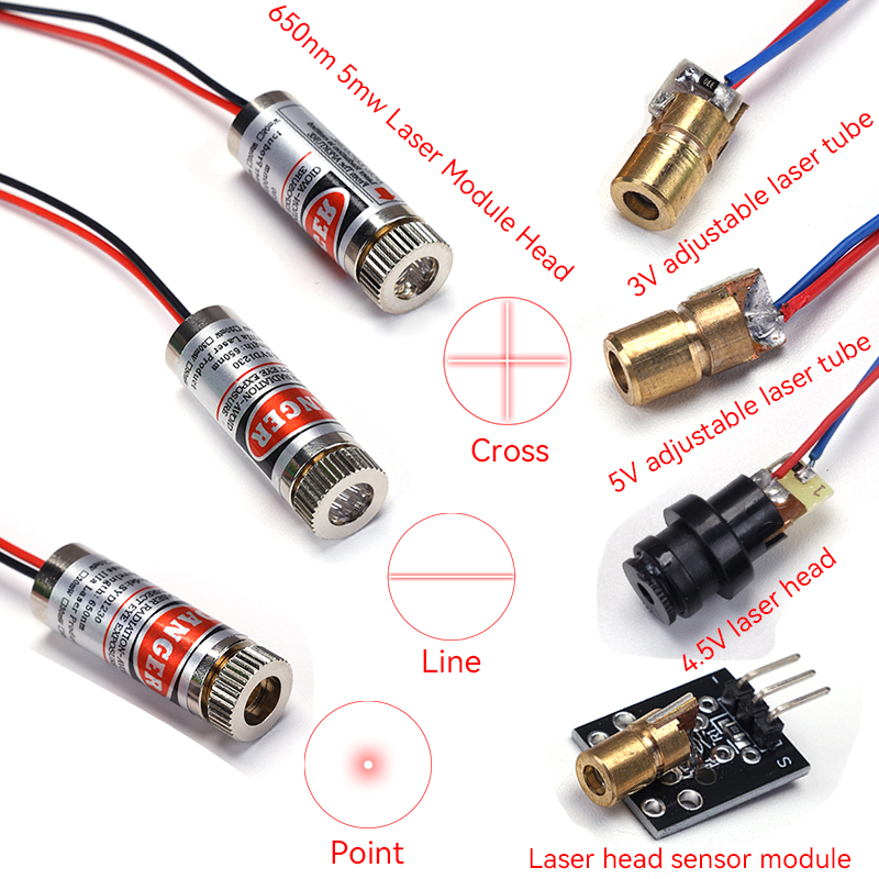 Industrial Laser Line Module - 10 шт./1 шт. 650 нм 5
