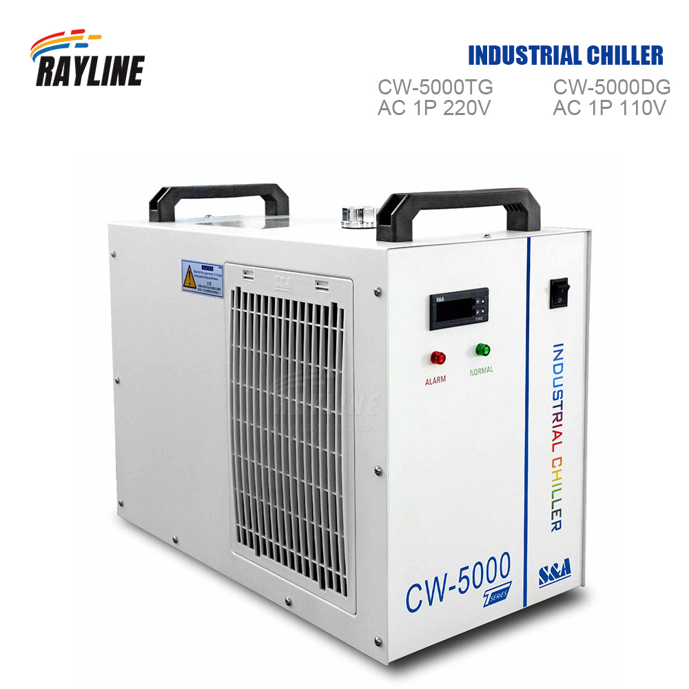 Laser Industrial Chiller - Промышленный водяной охладитель S&A CW5000 для