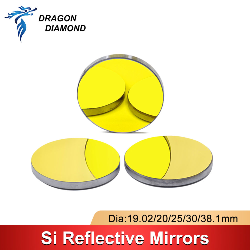 Co2 Laser Mirror - DRAGON DIAMOND, 3 шт., силиконовые Отражающие