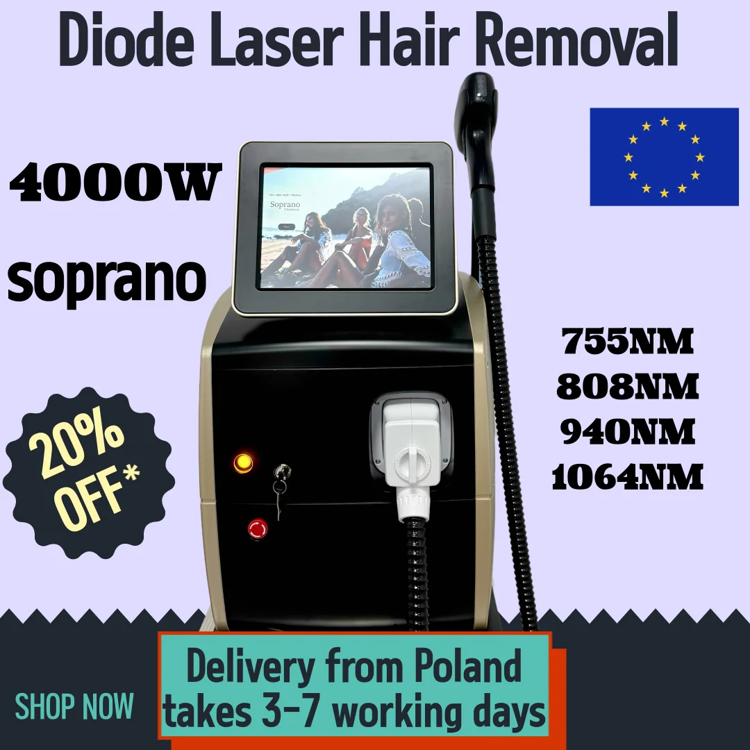 Industrial Laser Cleaning Machine - Профессиональный диодный лазер для удаления волос