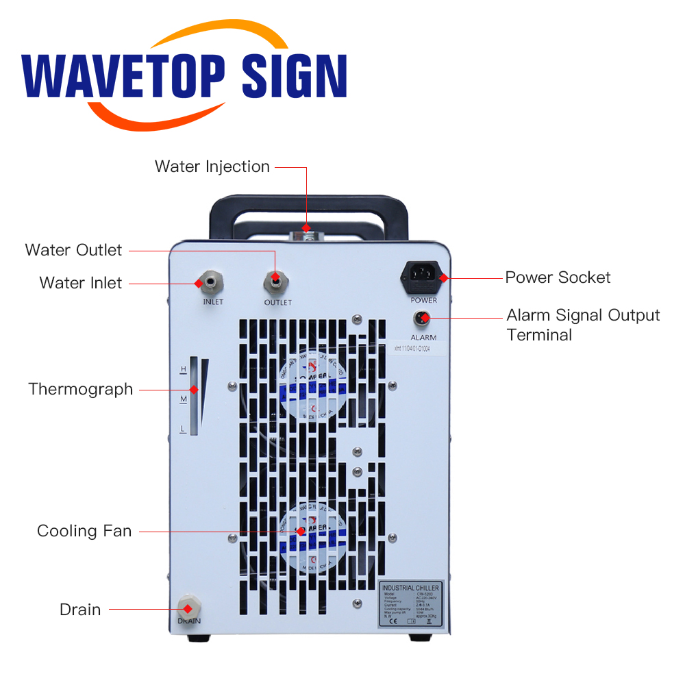 Промышленный водоохладитель Wa – обзор и цена Laser Industrial Chiller