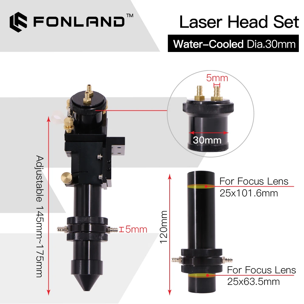Интерфейс лазерной головки FON – обзор и цена Co2 Laser Mirror