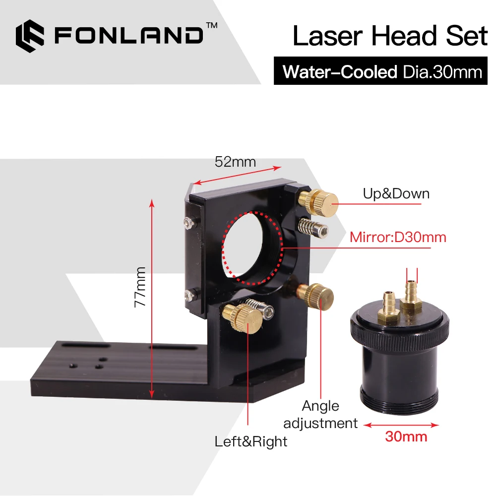 Интерфейс лазерной головки FON – обзор и цена Co2 Laser Mirror