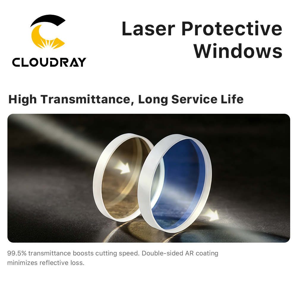Cloudray 10 шт. защитных оконн – обзор и цена Co2 Laser Mirror