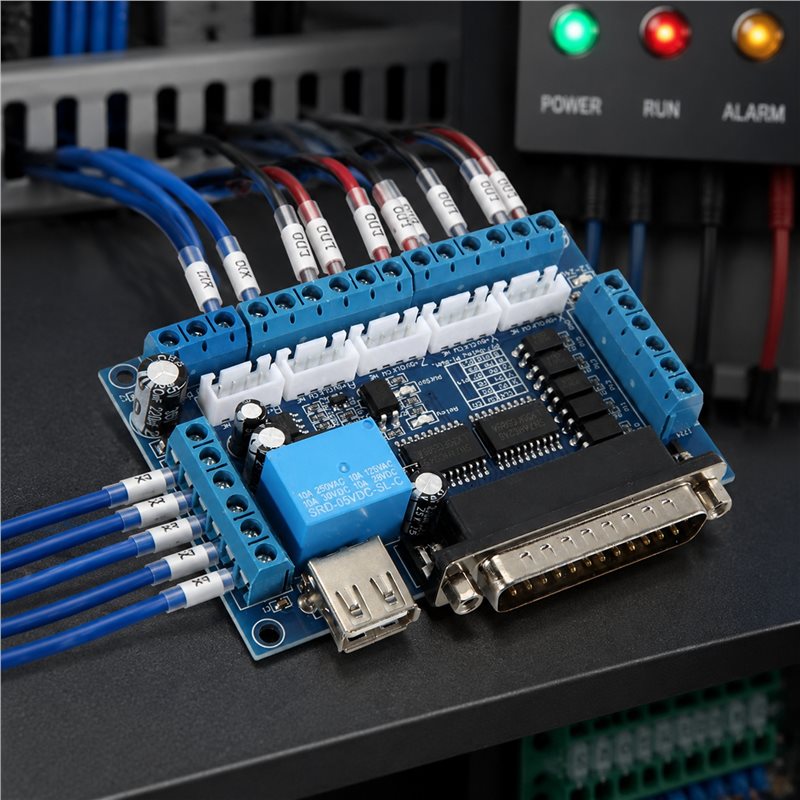 Плата управления A84E-Driver д – обзор и цена Stepper Driver Cnc