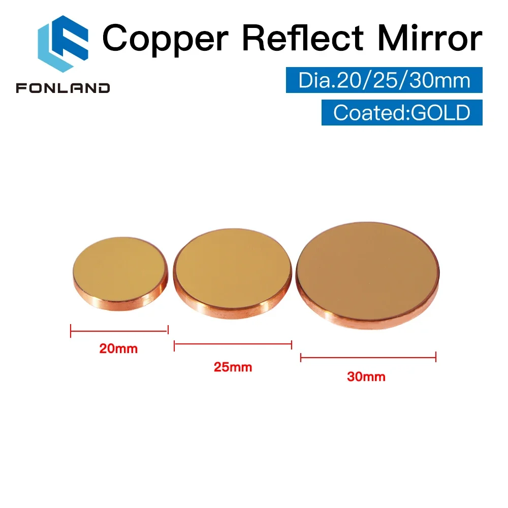 Медное отражающее зеркало Fonl – обзор и цена Co2 Laser Mirror