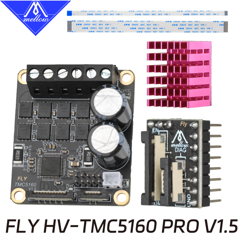 Mellow Fly 24 В/48 В HV TMC516 – обзор и цена Stepper Driver Cnc